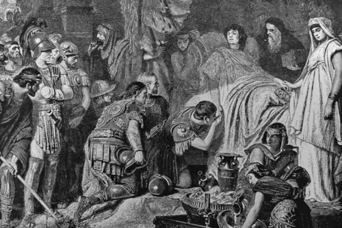 ‘The Death of Alexander the Great’ by Karl von Piloty (1886)|