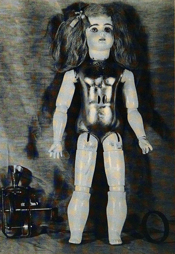 Perhaps unsurprisingly, Edison’s talking dolls frightened consumers, and they were quickly discontinued.