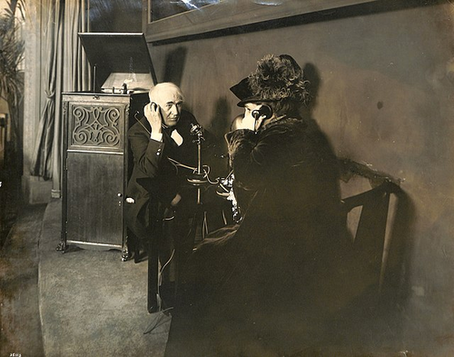 The original greeting for answering the telephone was “ahoy” before Edison popularised “hello.”